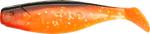 Relax Shad - 9 cm - orange/schwarz/Glitter