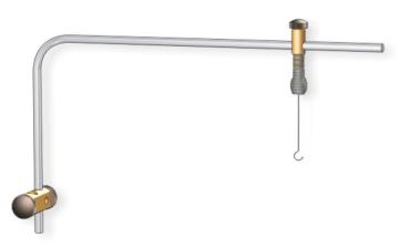 Parachute-Galgen oder Halter für Bindestock