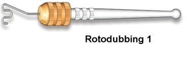 Rotodubbing mit Kugellager von Stonfo - in zwei Größen