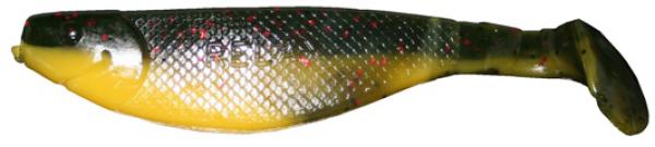 Relax Kopyto - 9 cm - gelb/schwarz/rot Glitter laminiert