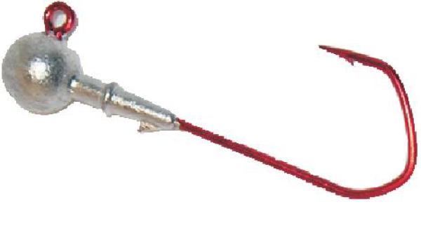 VMC Jigkopf Größe 8/0 -  roter Haken mit Rundkopf - 85g & 110 gr