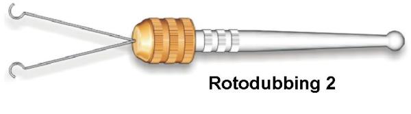 Rotodubbing mit Kugellager von Stonfo - in zwei Größen