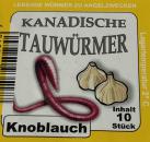 Tauwürmer Knoblauch Aroma